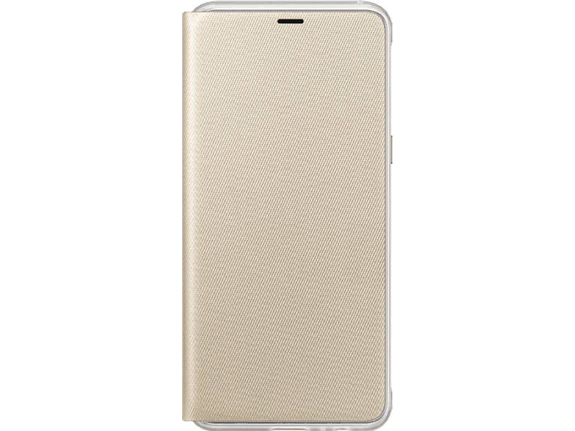 Capa SAMSUNG Galaxy A8 2018 Neon Flip Dourado