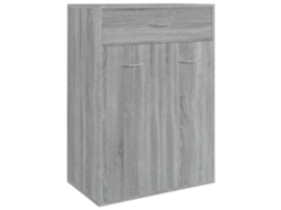 Shoe Cabinet, Shoe Cabinets Vidaxl Cinzeto Madeira Processada (n/a)