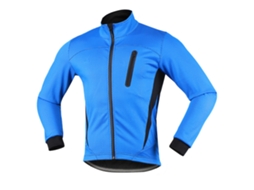 JAQUETA DE CICLISMO MALI para inverno, fleece térmico, à prova de vento, com reflexivos (S/MARCA)