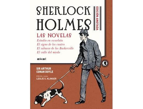Livro Sherlock Holmes Anotado - Las Novelas de Arthur Conan Doyle (Espanhol)