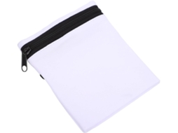 Bolsa De Braço Elástica De Seda Branca Leve Para Celular - Corrida
