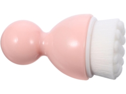 Escova De Limpeza Facial Manual Rosa Para Remoção De Cravos (fibras)