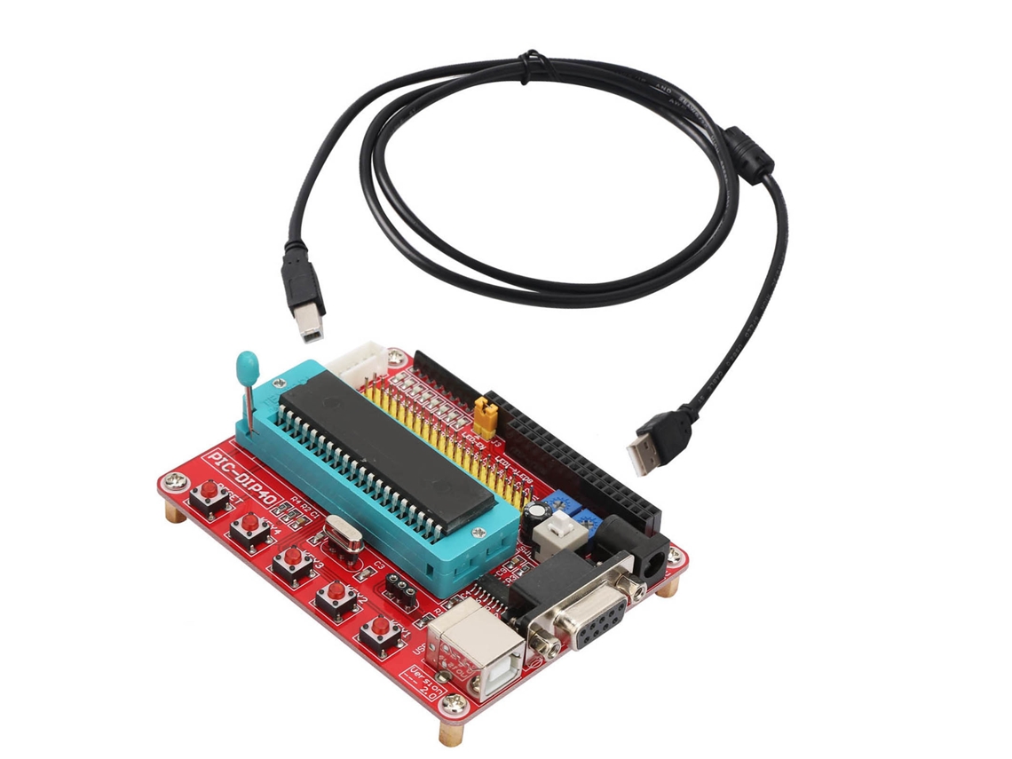 Laxiscreed Pic16f877a Placa De Desenvolvimento E Aprendizagem Com Interface Rs232