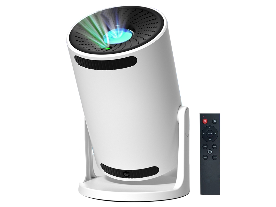 Lâmpada projetor de estrelas nebulosa LED com caixa de som Bluetooth controle remoto timer ajustável | S/MARCA