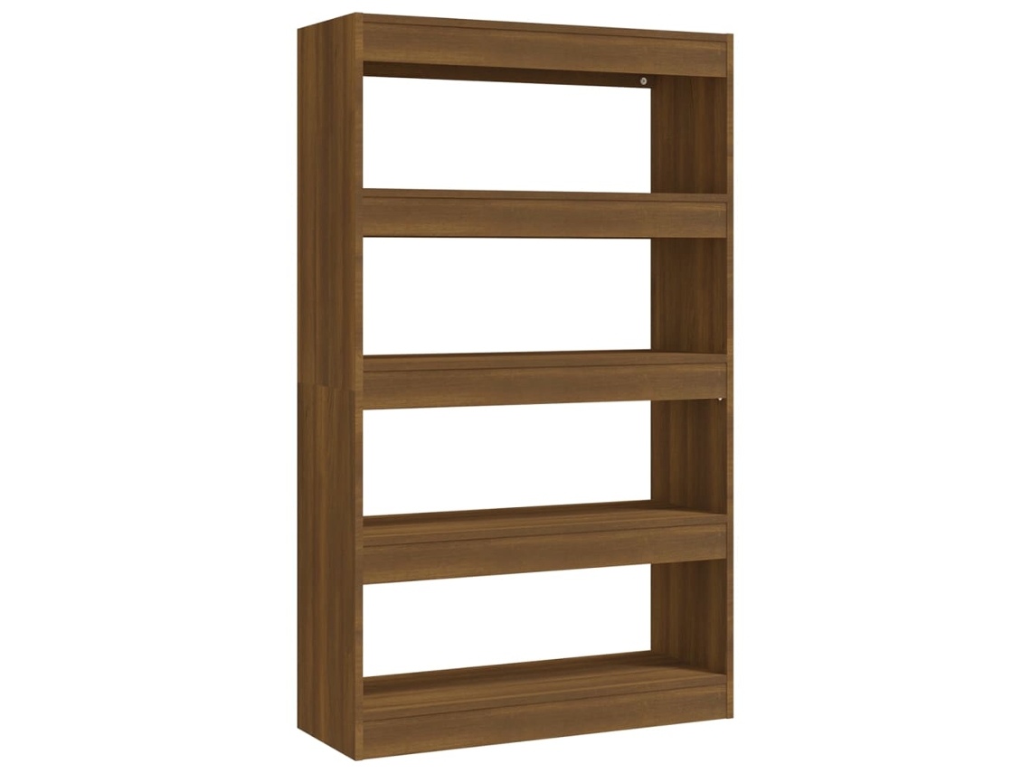 Book Cabinet, Book Cabinets Vidaxl Marrom Madeira Processada (n/a)
