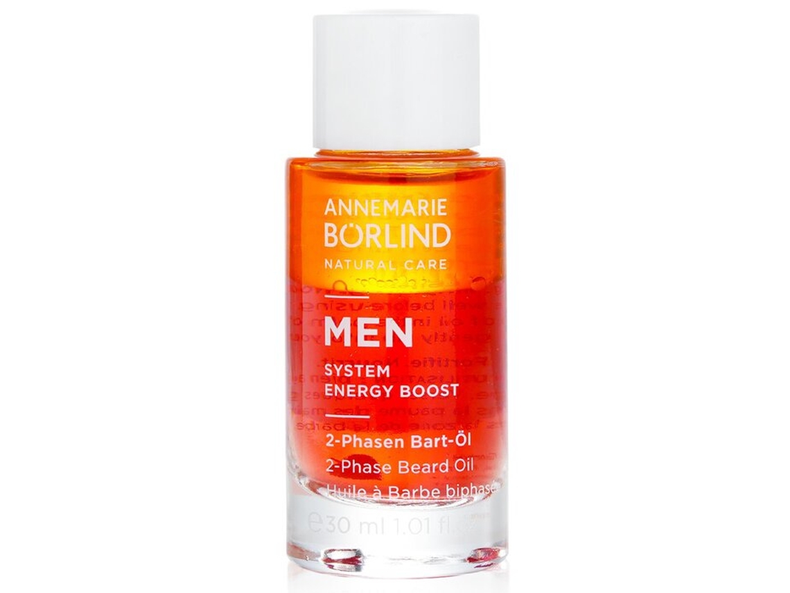 Men System Energy Boost 2 Phase Beard Oil 30ml/1.01oz Annemarie Borlind