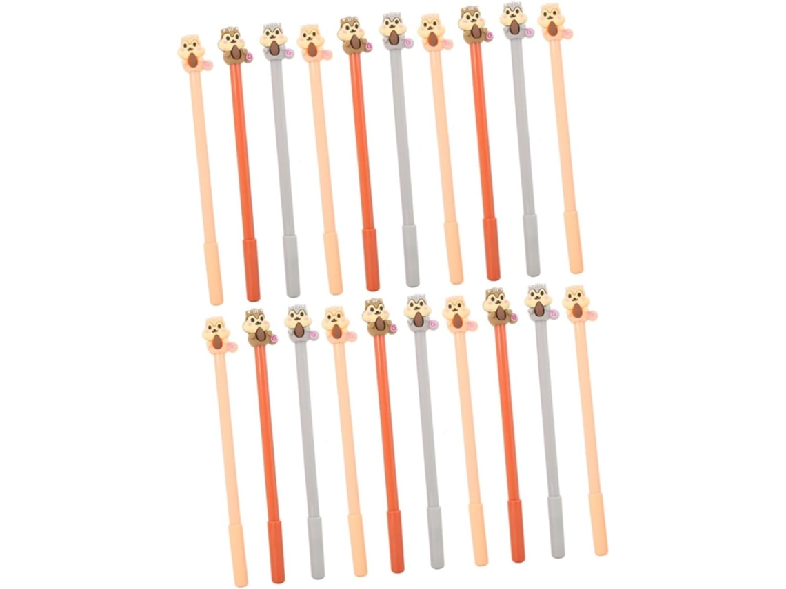 Conjunto De 20 Canetas Em Gel Com Desenhos Animados, Rollerball