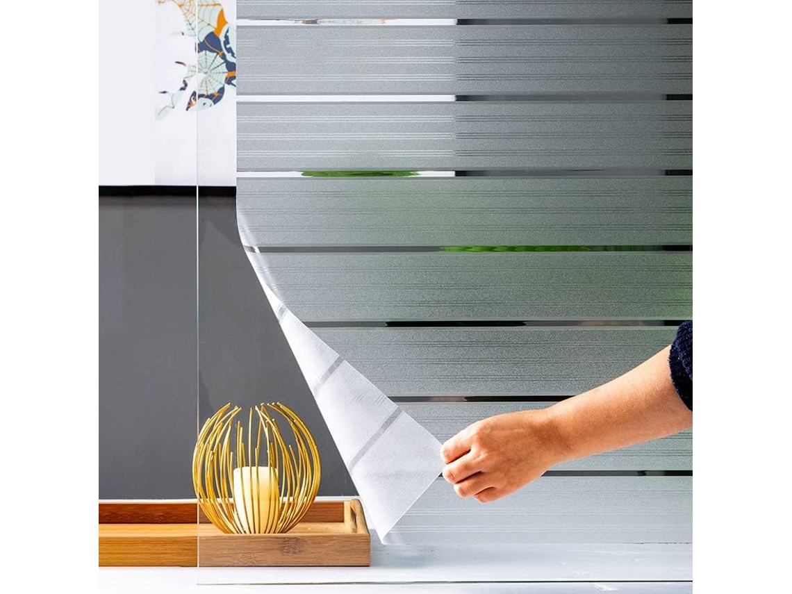 Película De Privacidade Para Janelas, Com Aderência Estática, 45x200cm