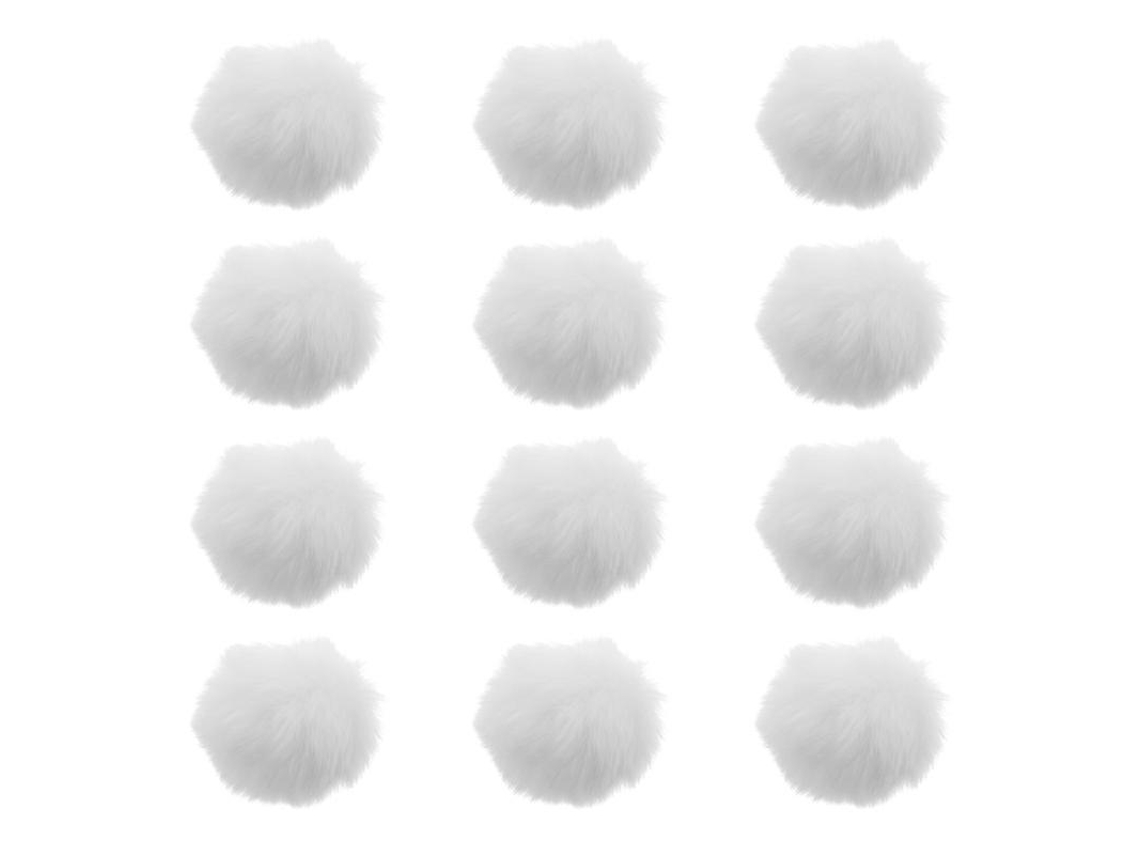 50 Unidades de Bola de Pelo Artificial ALLINLESS