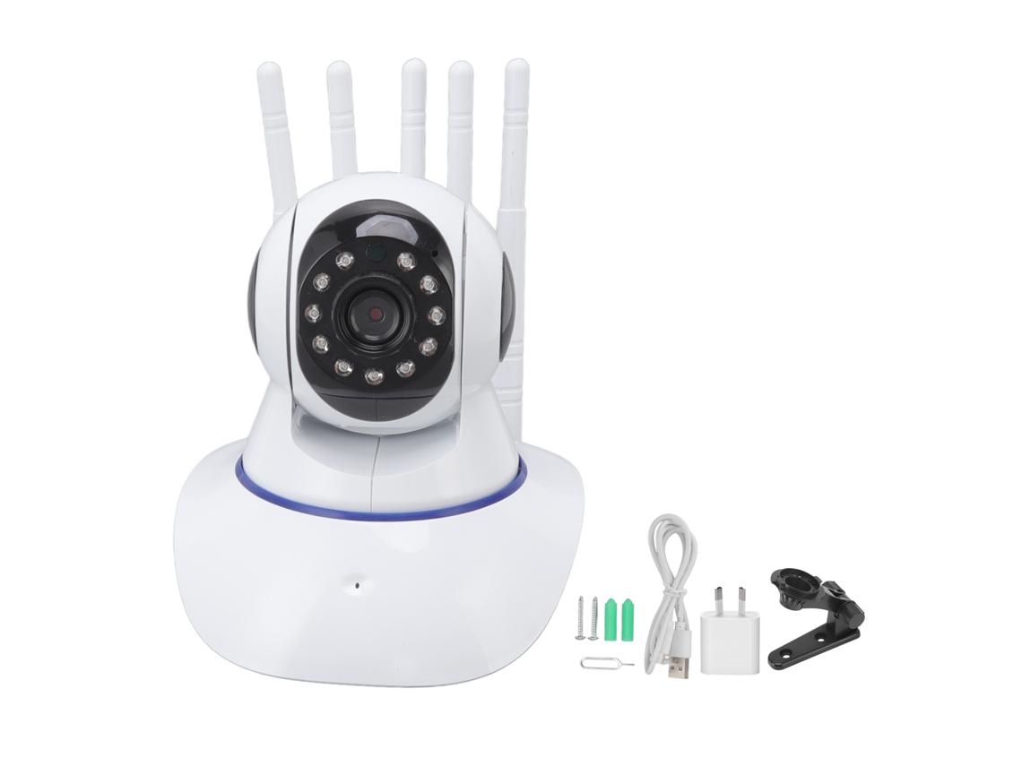 Câmera Wifi Hd 2.4g Com Detecção De Movimento