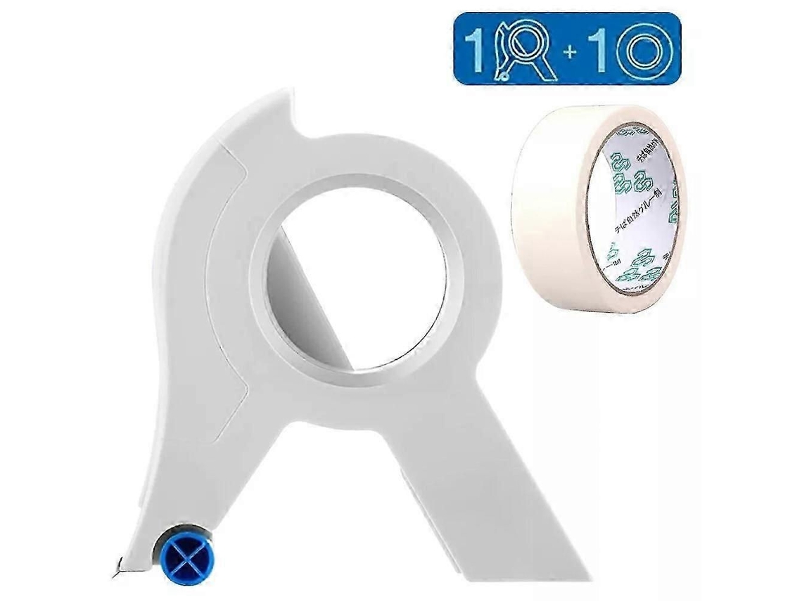 Aplicador de Fita Adesiva para Pintura, Dispensador de Fita Adesiva para Pintores, 1 Rolo de Fita para Molduras GOKOCO