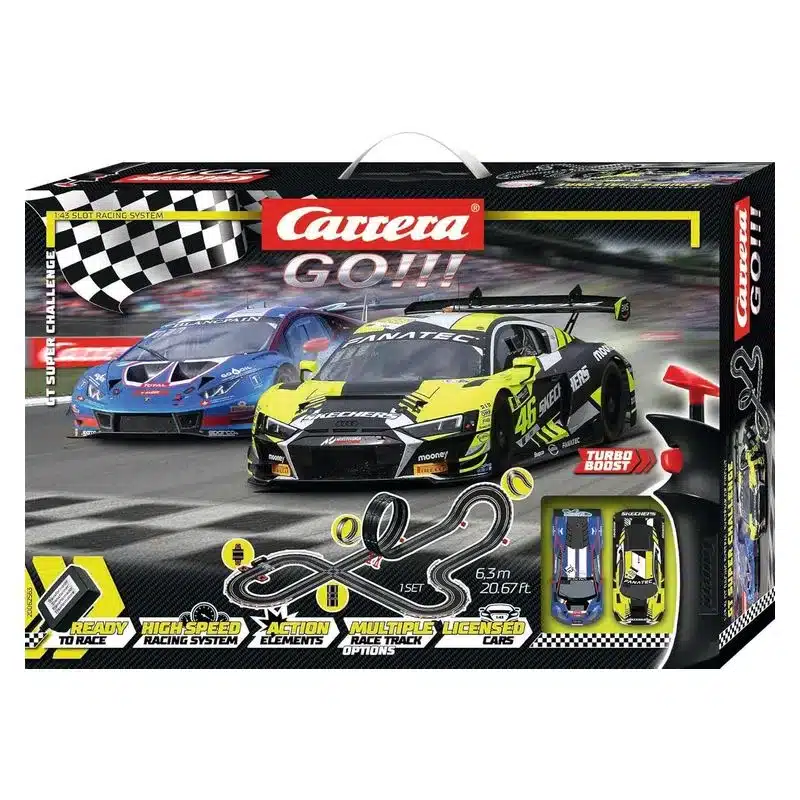 Pista Carrera GO!!! GT Super Challenge 6,3m