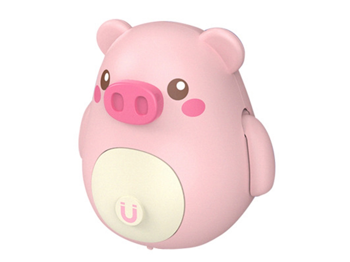 Mali brinquedo Elétrico Animal Rotativo Magnético Seguro Cores Vivas Crianças Porco Rosa