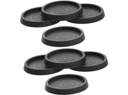 Sewacc Conjunto De 8-protetores Pés Móveis, Antiderrapantes E Com Absorção De Ruído, Para Sofás E Cadeiras, Borracha
