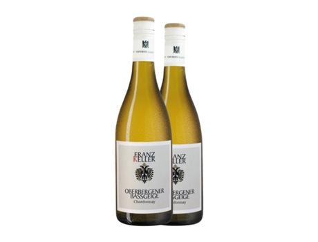 Vinho branco FRANZ KELLER Oberbergener Bassgeige Chardonnay Seco Baden (0.75 L - 2 Unidades)