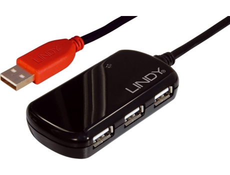 Hub LINDY 4-Port USB 2.0 Hub