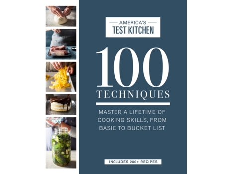 Livro 100 techniques de america's test kitchen (inglês)