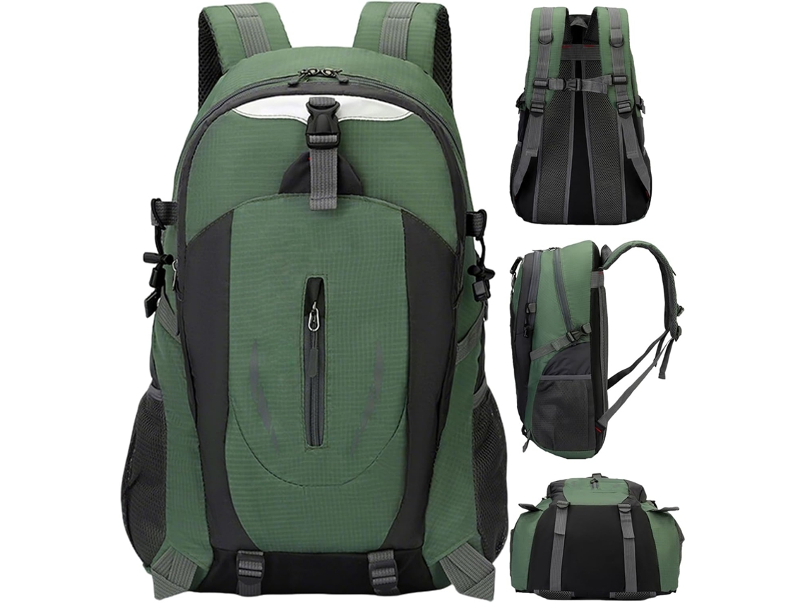 Mochilas De Caminhada | Mochila De 40l Para Caminhadas, Camping, Impermeável E Com Refletores, Organ Gokoco