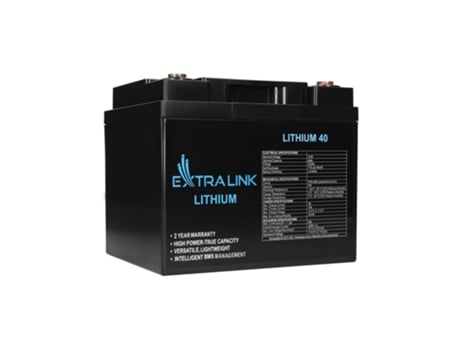 Accumulator Lifepo4 40ah 12.8v, Bms Extralink