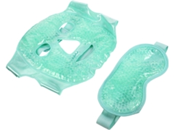Máscara Facial E Para Os Olhos Em Gel Reutilizável, Tamanho Médio, Compressa Fria Calmante, Cuidados Femininos