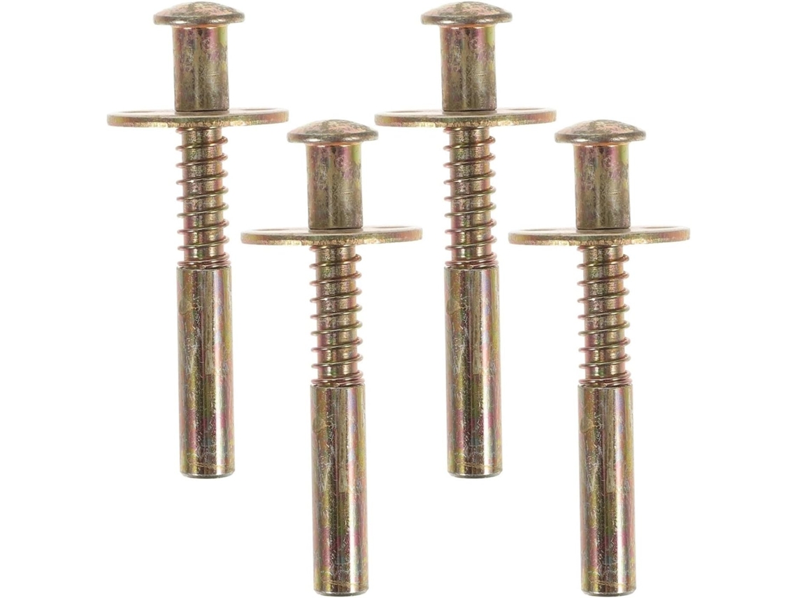 Conjunto de 4 Mola Travas Com Pino Travamento Metal Para Berço, Cama,