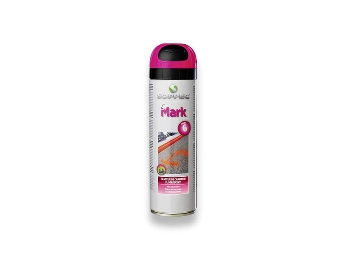 S Mark Fluorescente Site Tracer 500 Ml Azul Fluorescente Soppec
