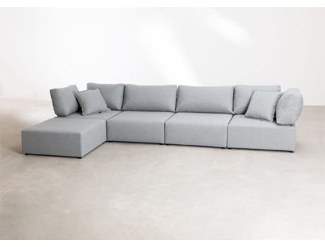 Poltrona SKLUM (75 cm x 360 cm x 180 cm  35 cm - Poliéster - Multicor)