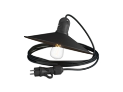 Candeeiro Suspenso para Exterior Ip65 Snake Eiva Creative-Cables Psenesm04Pam13Vno Preto LEDKIA
