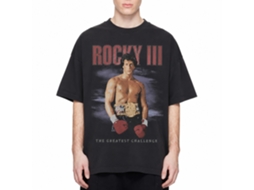 Rockinstone Rocky Faded Background Smoke T-shirt Size:l
