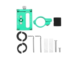 Suporte para Celular em Liga de Alumínio Verde AQUAFORGE