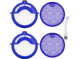 Acessórios Aspirador De Pó Para Dyson Dc25, 4 Pcs Filtros De Substituição Cuich