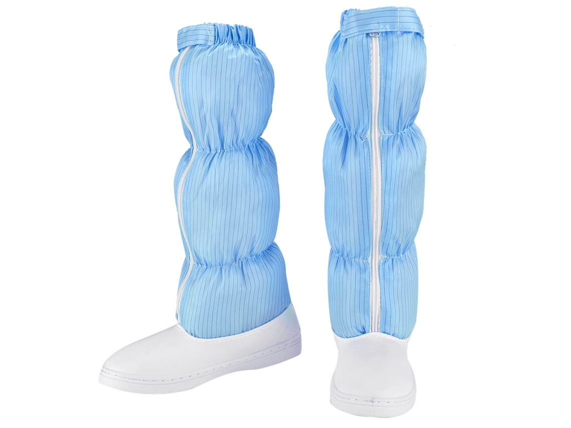 Botas Altas Em Pvc, Antiderrapantes E Antiestáticas