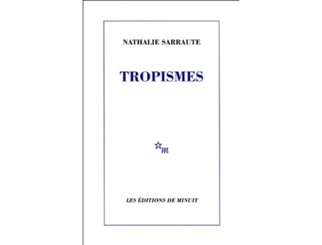 Livro tropismes de nathalie sarraute (francês)