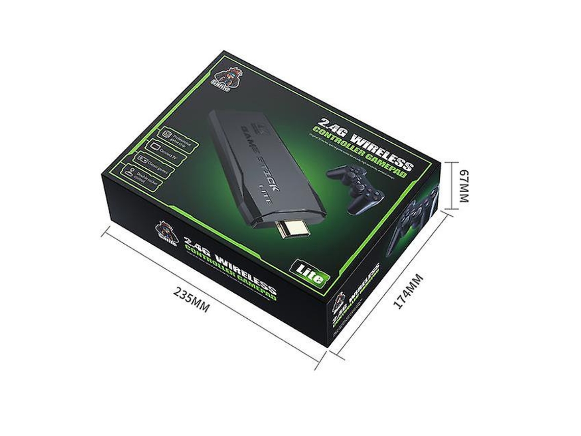 Console De Jogos Retrô Com Dois Controles Sem Fio De 2,4 Ghz, Hd, 10.000 Jogos Clássicos Integrados Para Ps1, Ps4, Ps5, Etc. Ly Ebike