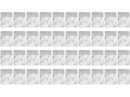 40 Capas Protetoras Cartões De Visita, Capas Dupla Face Cartões, Folhas Pastas, Protetores De Página