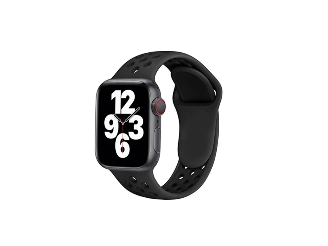 Pulseira esportiva Gift4me para Apple Watch Ultra 3 preta/preta