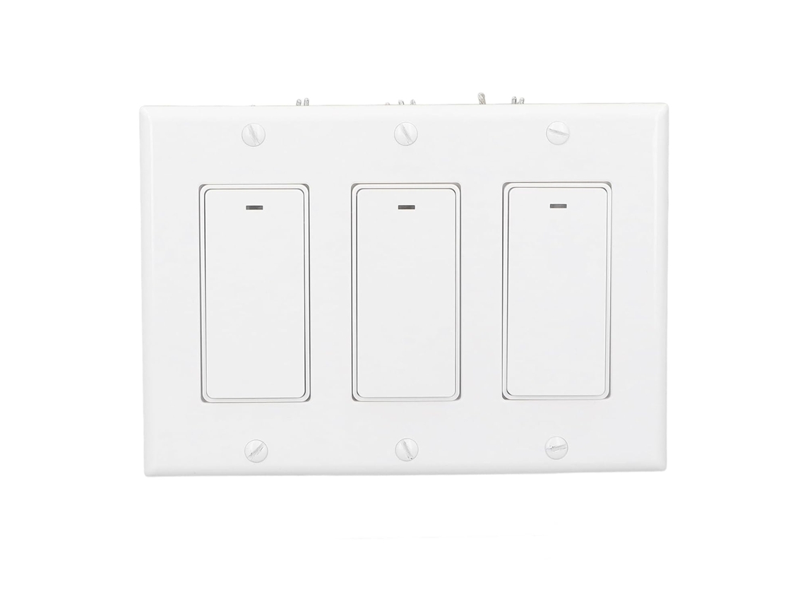 Interruptor Inteligente Wi-fi Com Painel De Toque, Controle Remoto