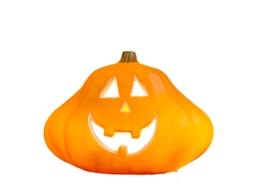 Laxiscreed Ilumina Decoração De Abóbora De Halloween Para Varandas E Lojas, Cena Festiva Com Luz, Grande Abóbora, Inclui Caixa De Lâmpada