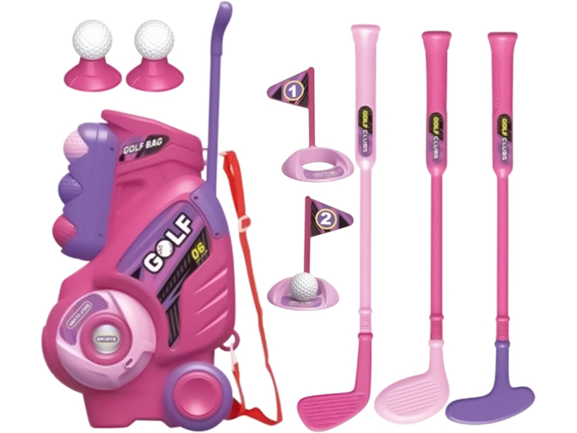Golfe Para Conjunto De Tacos De Golfe Portátil Brinquedo Educativo Para Natal, Aniversário, Casa Gokoco