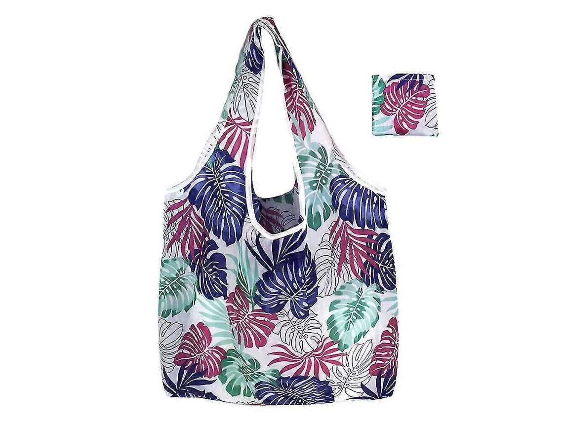 Sacola de Compras Grande, Reutilizável, Ecológica, para Compras, para Guardar Brinquedos de Praia, Bolsa de Ombro, Sacola Dobrável. GOKOCO