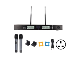 Sistema de Microfone Sem Fio LAXISCREED 100 Canais