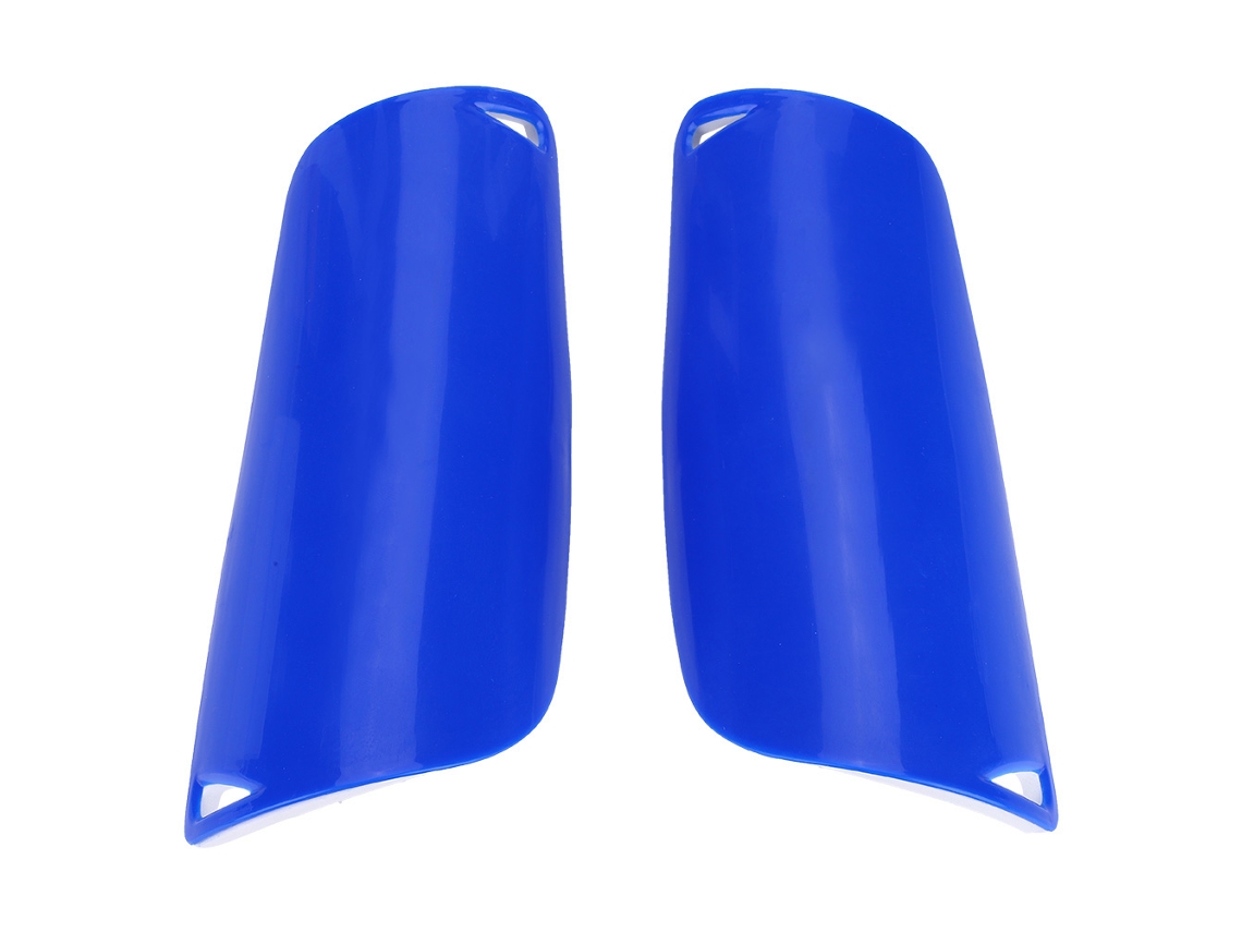 Caneleiras de futebol Slowmoose para adultos e crianças, azul, tamanho M