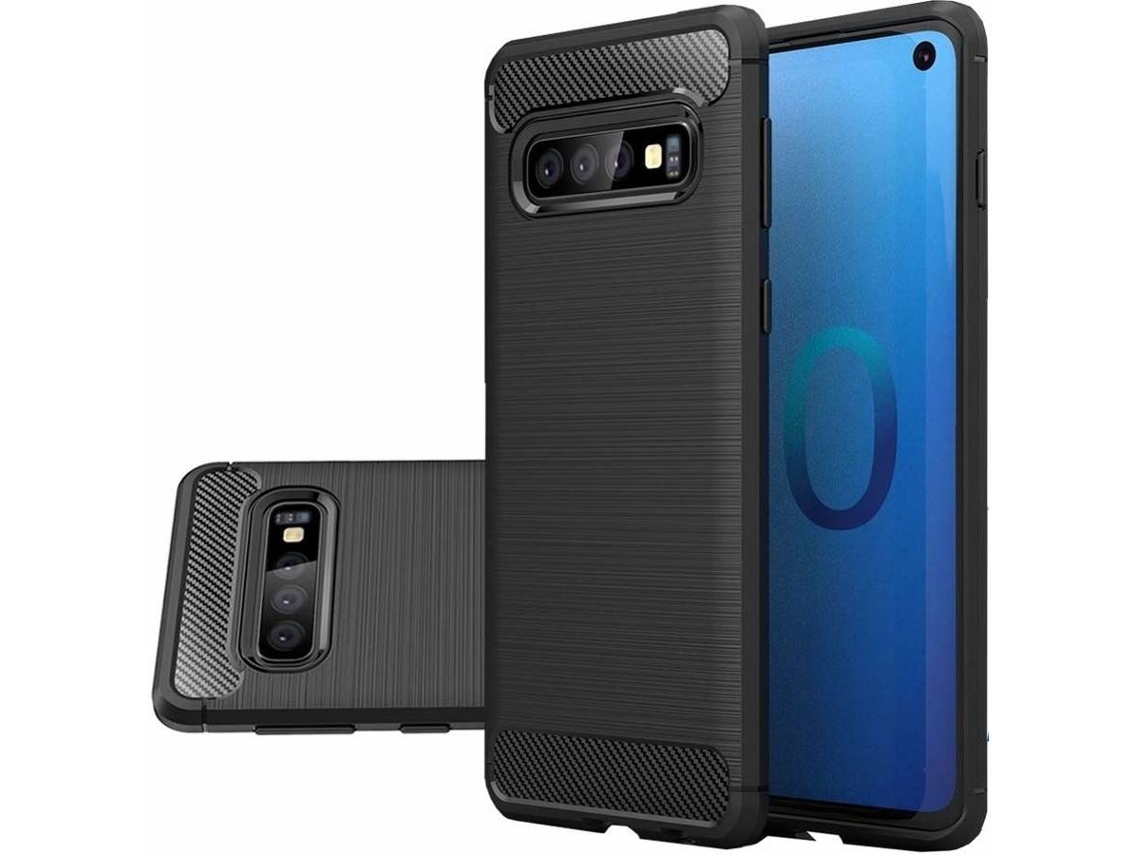 Capa Samsung Galaxy S10 LMOBILE Carbono Preto