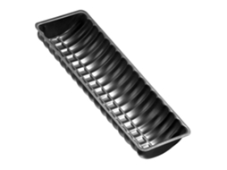 Formulário para Nascimento Bûche 32 X 12,5 Cm Zenker Marrom Metálico