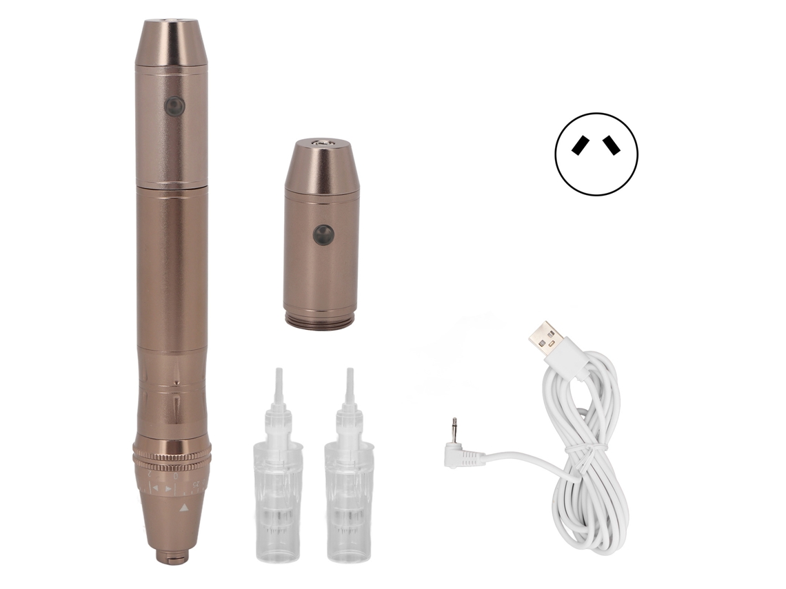 Caneta De Microneedling Elétrica Recarregável 5 Velocidades
