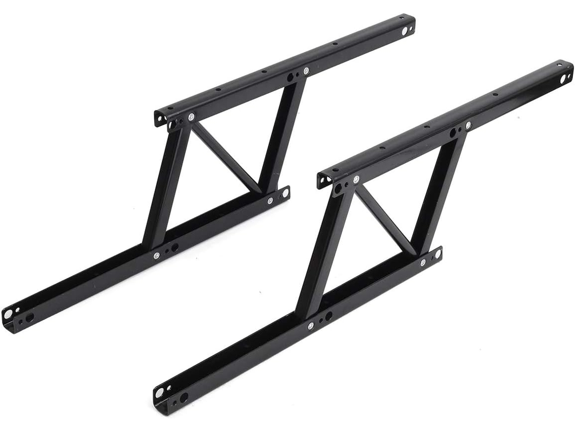 1par De Dobradiças Mola Para Mecanismo Mesa Centro Com Elevação, 38x 16, 5cm, Para Uso Em Mesas, Armários E