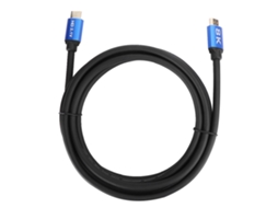 Cable Hdmi 2.1 8k de 3 M, Aleación de Aluminio, Imagen Súper Nítida para Tv, Ordenador, Ps4, Xbox, 48 Gbps, 7680x4320