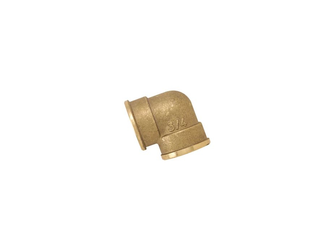 Coude Boutte 12x17 Fêmea Latão Passagem De Água 13mm