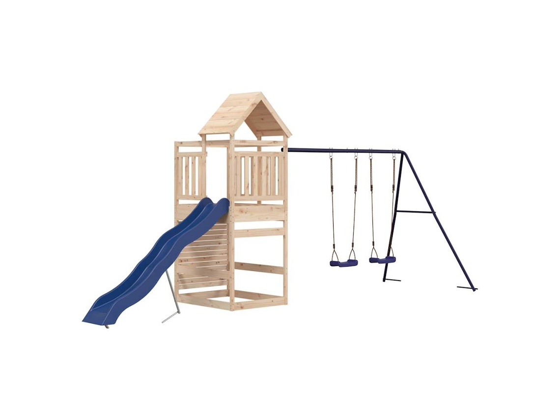 Outdoor Playset, Outdoor Playsets Vidaxl Marrom Madeira De Pinho (n/a)