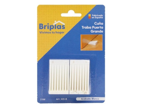 Cuña Traba Puerta Grande 2 Ud Blanco Blister 2 Briplas